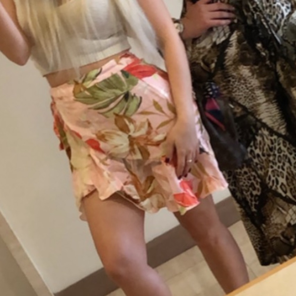 Floral skirt